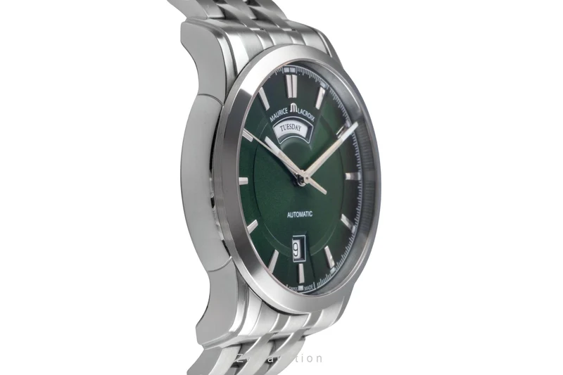 Maurice Lacroix Pontos steel automatic men's watch PT6158-SS002-63E-1 [2505140]