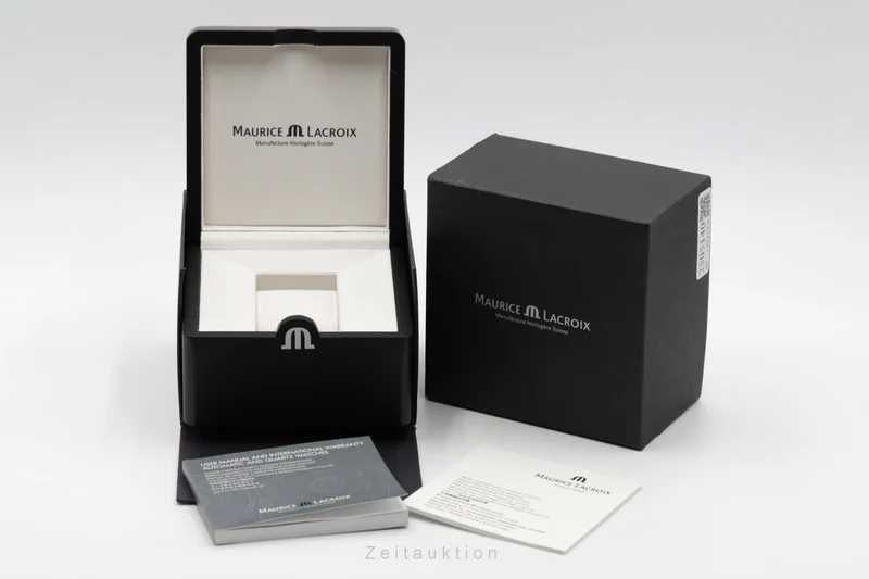Maurice Lacroix Pontos steel automatic men's watch PT6158-SS002-63E-1 [2505140]