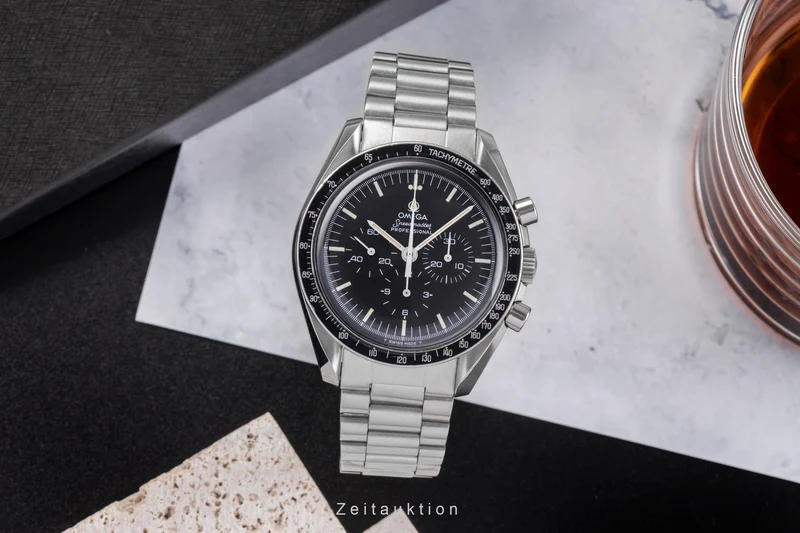 Omega Speedmaster Moonwatch chronograph steel manual winding men's watch 145.022 Vintage [2502811]
