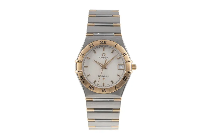 Omega Constellation steel / gold quartz men's watch 1312.30.00 [2503790]