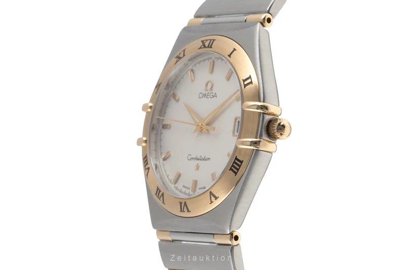 Omega Constellation steel / gold quartz men's watch 1312.30.00 [2503790]