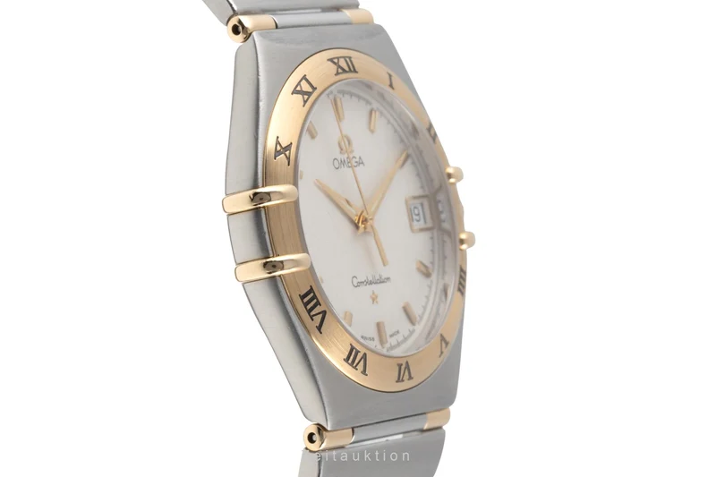 Omega Constellation steel / gold quartz men's watch 1312.30.00 [2503790]