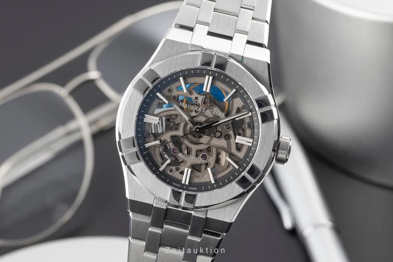 Maurice Lacroix Aikon steel automatic men's watch Al6007-SS002-030-1 LP: 3600EUR [2504980]