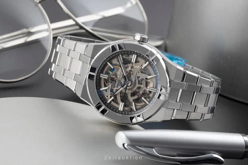 Maurice Lacroix Aikon steel automatic men's watch Al6007-SS002-030-1 LP: 3600EUR [2504980]
