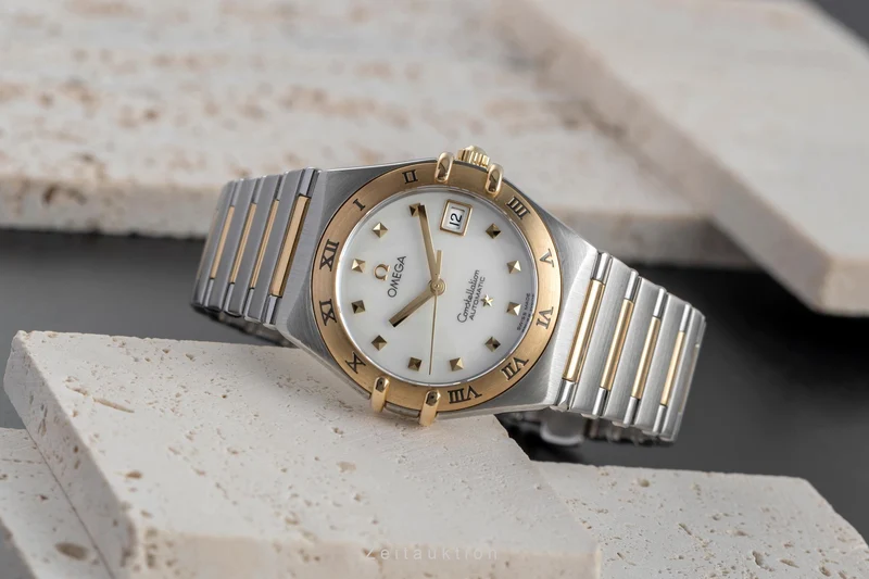 Omega Constellation steel / gold automatic women's watch 1391.71.00 [2504846]