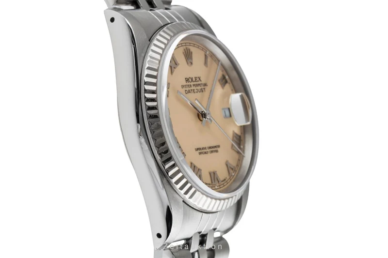 Rolex Datejust steel / white gold automatic men's watch 16234 [2502888]