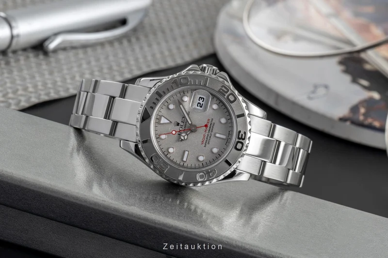 Rolex Yacht-Master steel / platinium automatic women's watch 169622 [2504418]
