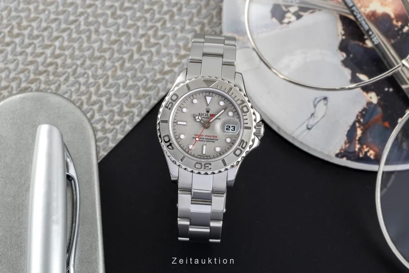Rolex Yacht-Master steel / platinium automatic women's watch 169622 [2504418]
