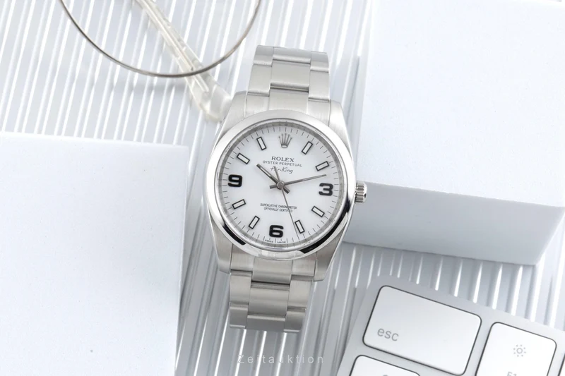 Rolex Air King steel automatic men's watch 114200 [2504810]