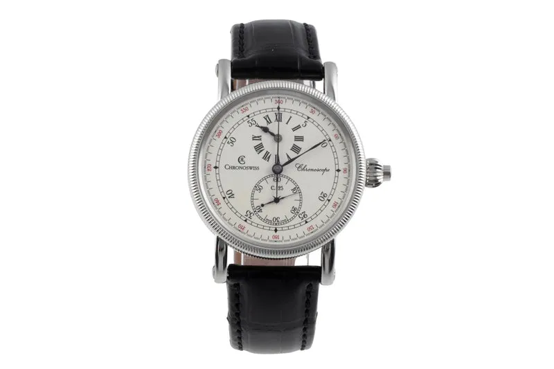 Chronoswiss Chronoscope steel automatic men's watch CH1523 [2504798]