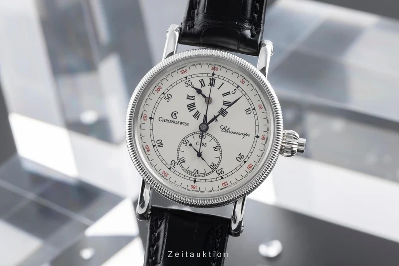 Chronoswiss Chronoscope steel automatic men's watch CH1523 [2504798]