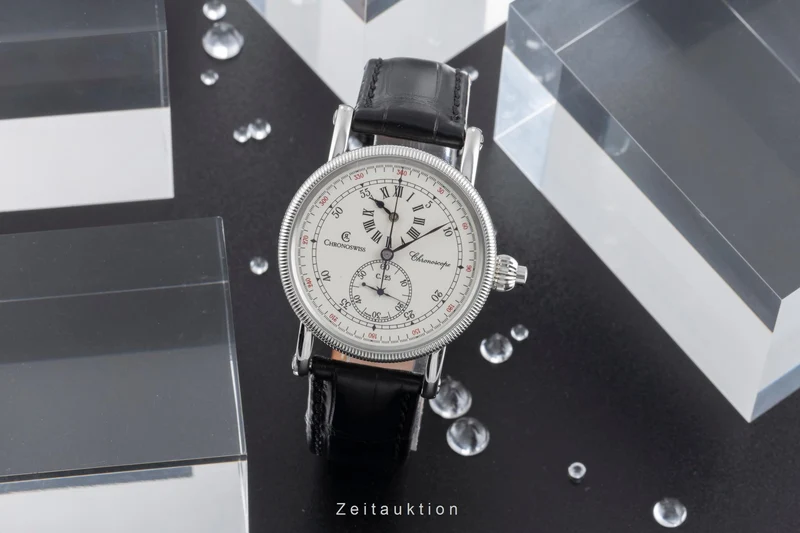 Chronoswiss Chronoscope steel automatic men's watch CH1523 [2504798]