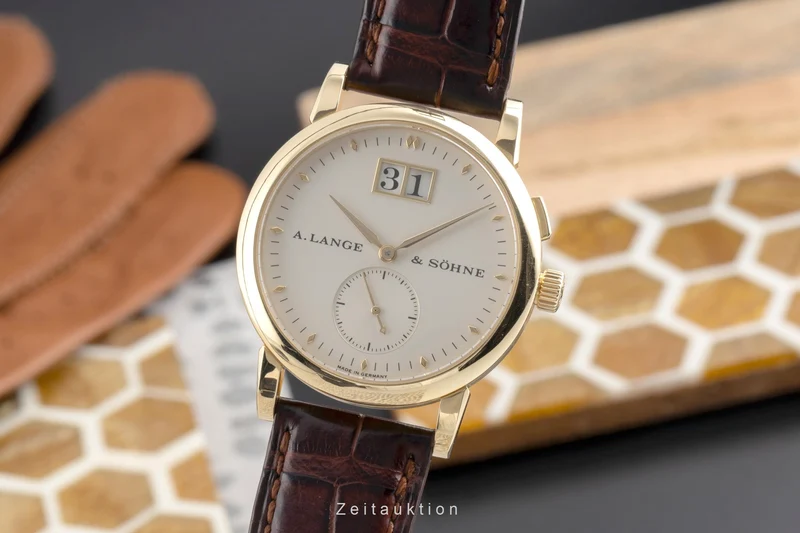 A. Lange & Söhne Saxonia 18 ct gold manual winding men's watch 105.021 [2504542]