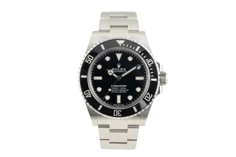 Rolex Submariner steel automatic men's watch 124060 [2504894]