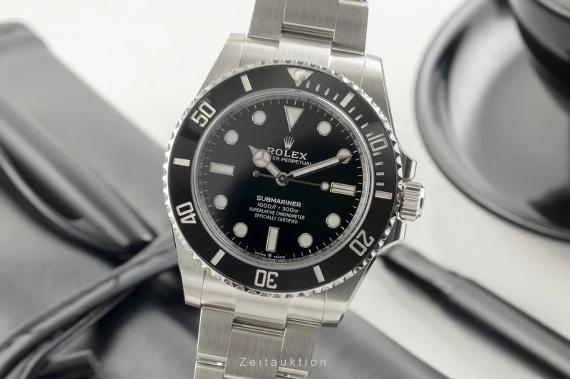 Rolex Submariner steel automatic men's watch 124060 [2504894]