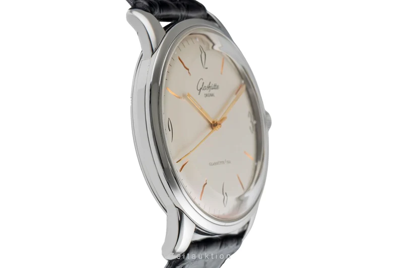 Glashütte Senator Sixties steel automatic men's watch 1-39-52-01-02-04 LP: 7100EUR [2504769]