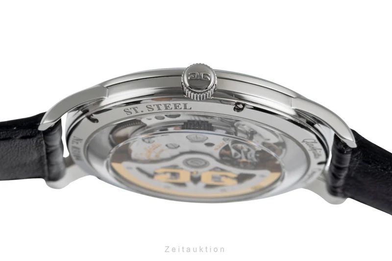 Glashütte Senator Sixties steel automatic men's watch 1-39-52-01-02-04 LP: 7100EUR [2504769]