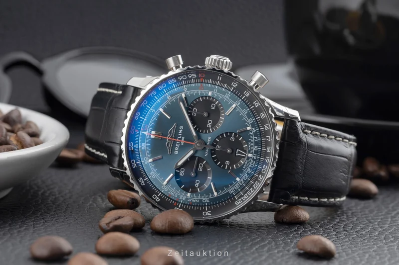 Breitling Navitimer 01 chronograph steel automatic men's watch AB0139241C1P1 LP: 9300EUR [2504996]