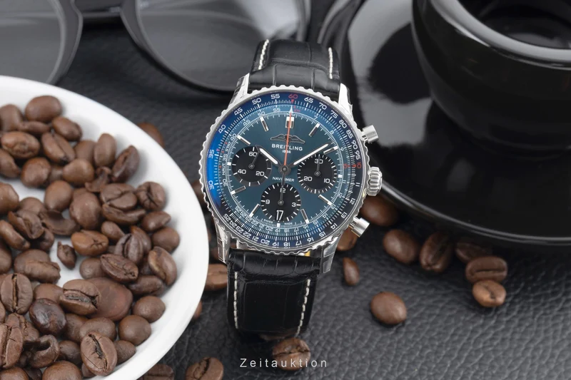 Breitling Navitimer 01 chronograph steel automatic men's watch AB0139241C1P1 LP: 9300EUR [2504996]
