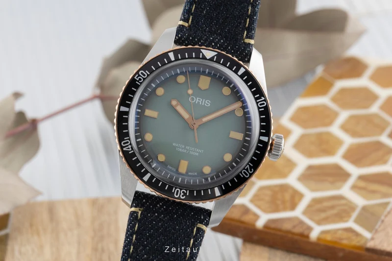 Oris Divers Sixty-Five steel / bronze automatic men's watch 01 733 7707 4337 [2504920]