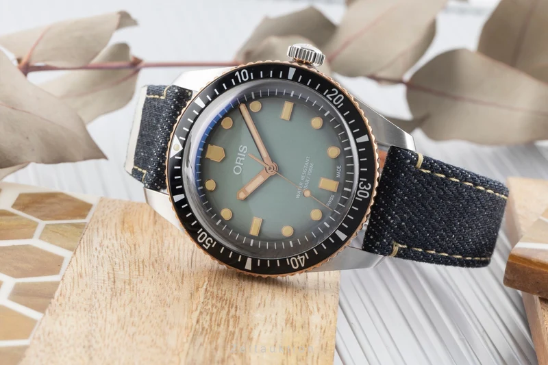 Oris Divers Sixty-Five steel / bronze automatic men's watch 01 733 7707 4337 [2504920]