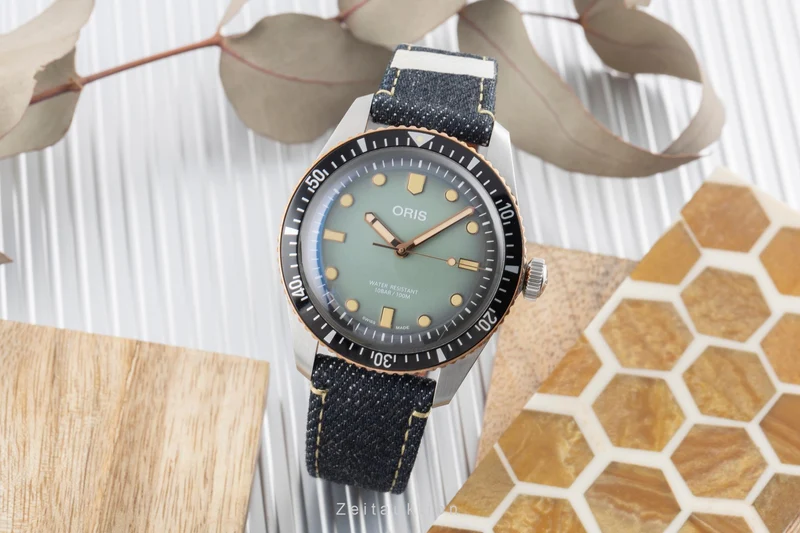 Oris Divers Sixty-Five steel / bronze automatic men's watch 01 733 7707 4337 [2504920]