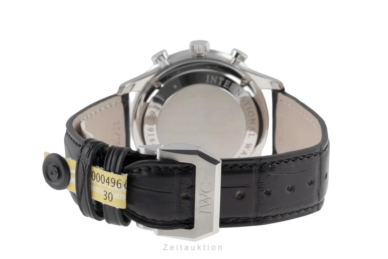 IWC Portugieser chronograph steel automatic men's watch IW371447 LP: 9100EUR [2504743]