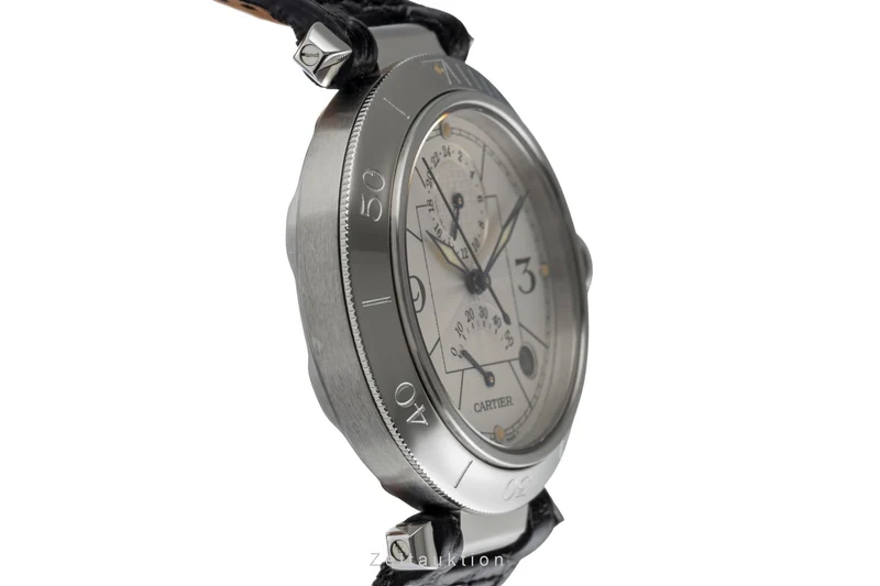 Cartier Pasha steel automatic men's watch W3103755 [2501150]