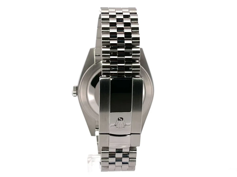 Rolex Datejust 41 Edelstahl Weißgold 126334 Weiß Jubile-Band