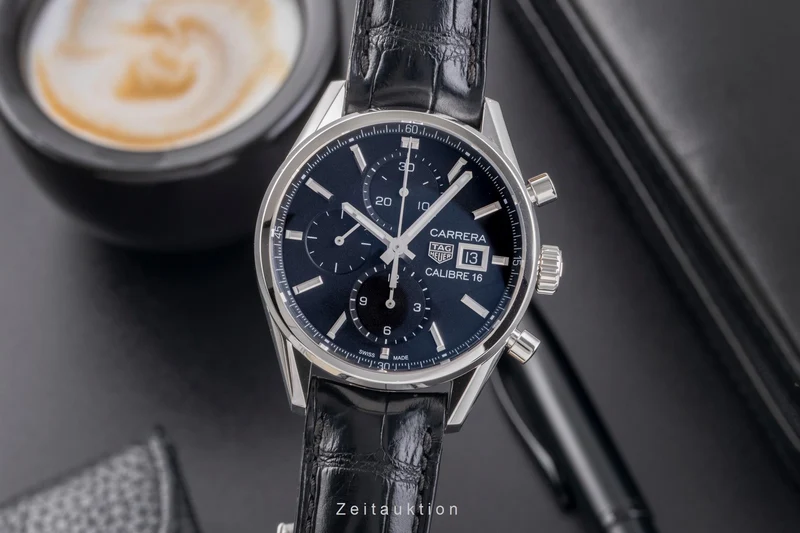 Tag Heuer Carrera chronograph steel automatic men's watch CBK2110 [2504994]