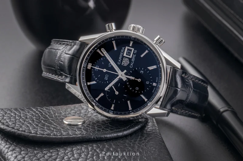 Tag Heuer Carrera chronograph steel automatic men's watch CBK2110 [2504994]