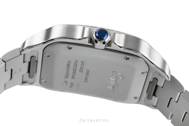 Cartier Santos steel automatic men's watch WSSA0009 LP: 8850EUR [2505196]