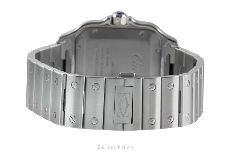 Cartier Santos steel automatic men's watch WSSA0009 LP: 8850EUR [2505196]