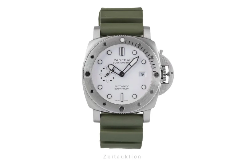 Panerai Submersible steel automatic men's watch PAM01226 LP: 10100EUR [2505122]