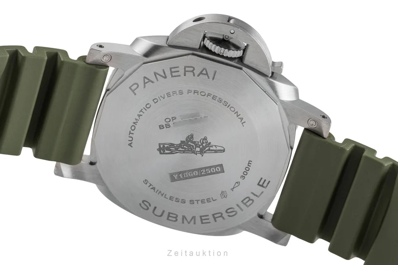 Panerai Submersible steel automatic men's watch PAM01226 LP: 10100EUR [2505122]