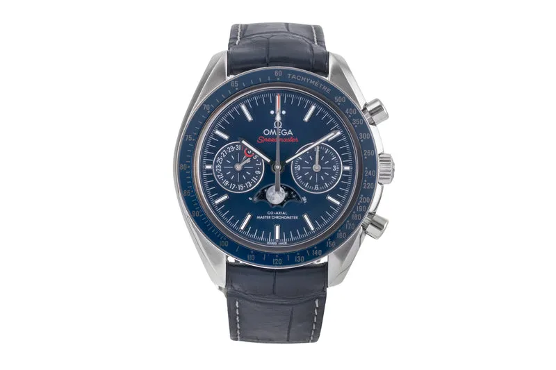 Omega Speedmaster chronograph steel automatic men's watch 304.33.44.52.03.001 LP: 12200EUR [2505123]