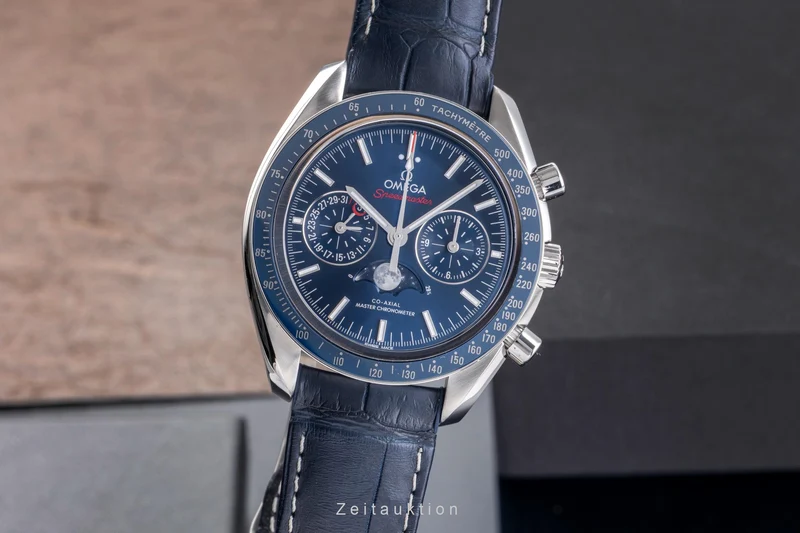 Omega Speedmaster chronograph steel automatic men's watch 304.33.44.52.03.001 LP: 12200EUR [2505123]