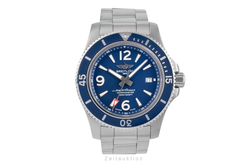 Breitling Superocean steel automatic men's watch A17367D81C1A2 [2504588]