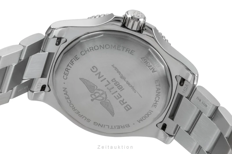 Breitling Superocean steel automatic men's watch A17367D81C1A2 [2504588]