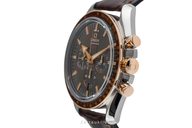 Omega Speedmaster chronograph steel / gold automatic men's watch 321.93.42.50.13.001 [2504754]