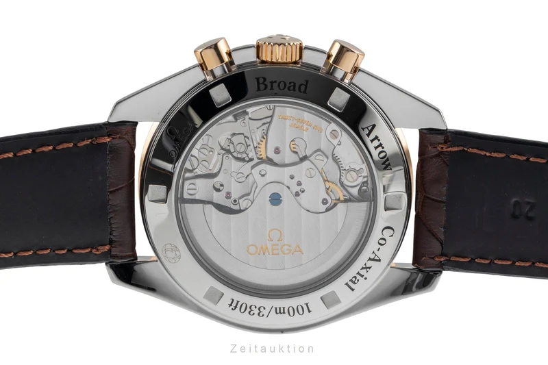 Omega Speedmaster chronograph steel / gold automatic men's watch 321.93.42.50.13.001 [2504754]