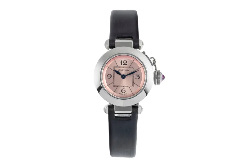 Cartier Miss Pasha steel quartz women's watch W3140026 [2505099]