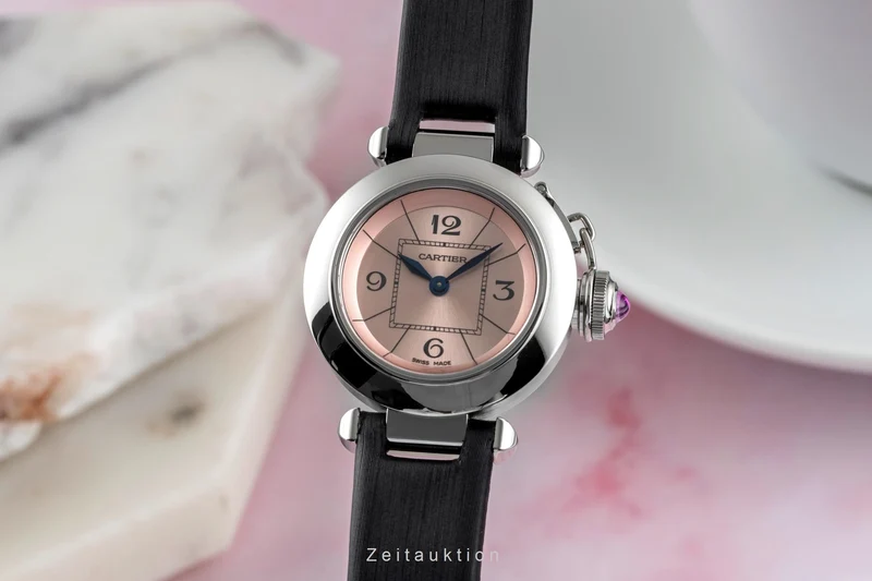 Cartier Miss Pasha steel quartz women's watch W3140026 [2505099]