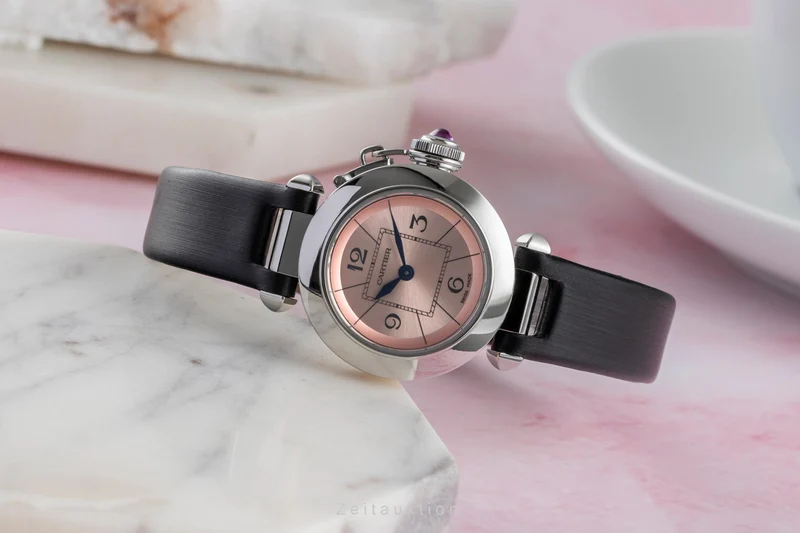 Cartier Miss Pasha steel quartz women's watch W3140026 [2505099]