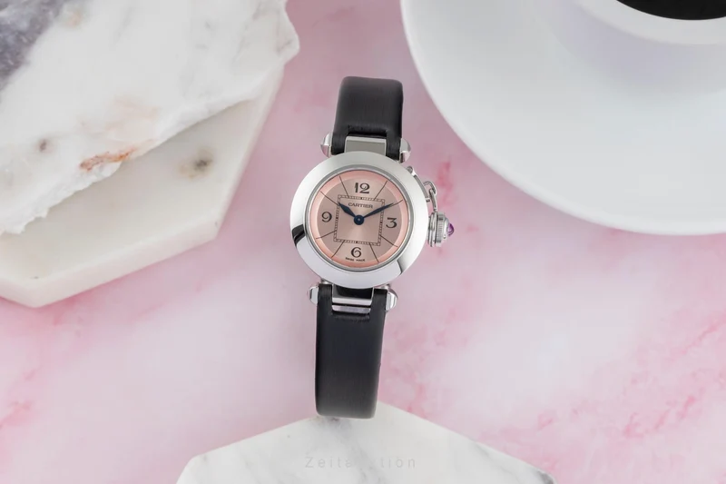 Cartier Miss Pasha steel quartz women's watch W3140026 [2505099]