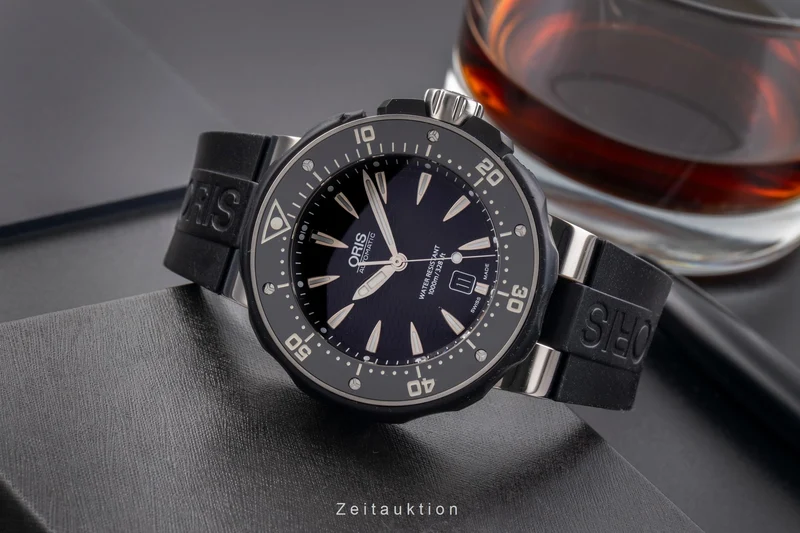 Oris Pro Divers titanium automatic men's watch 01 733 7646 7154-07 4 26 04TEB [2504881]