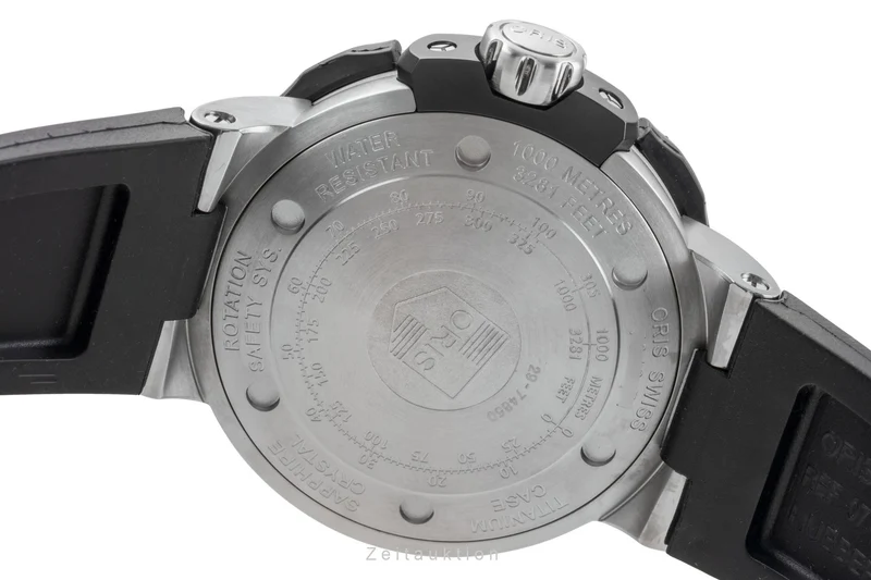 Oris Pro Divers titanium automatic men's watch 01 733 7646 7154-07 4 26 04TEB [2504881]