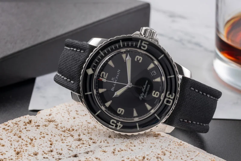 Blancpain Fifty Fathoms steel automatic men's watch 5015-1130-52A LP: 16800EUR [2505045]