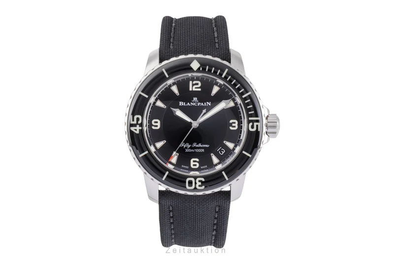 Blancpain Fifty Fathoms steel automatic men's watch 5015-1130-52A LP: 16800EUR [2505045]