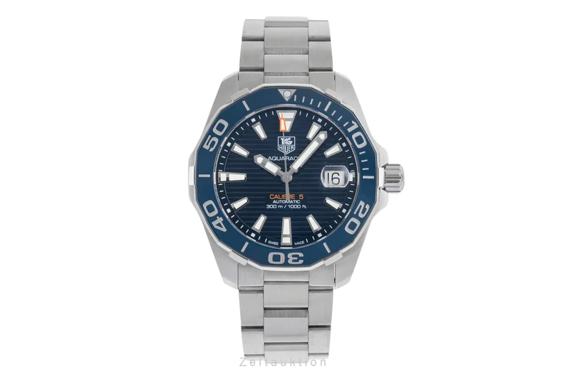 Tag Heuer Aquaracer steel automatic men's watch WAY211C.BA0928 LP: 3450EUR [2504488]